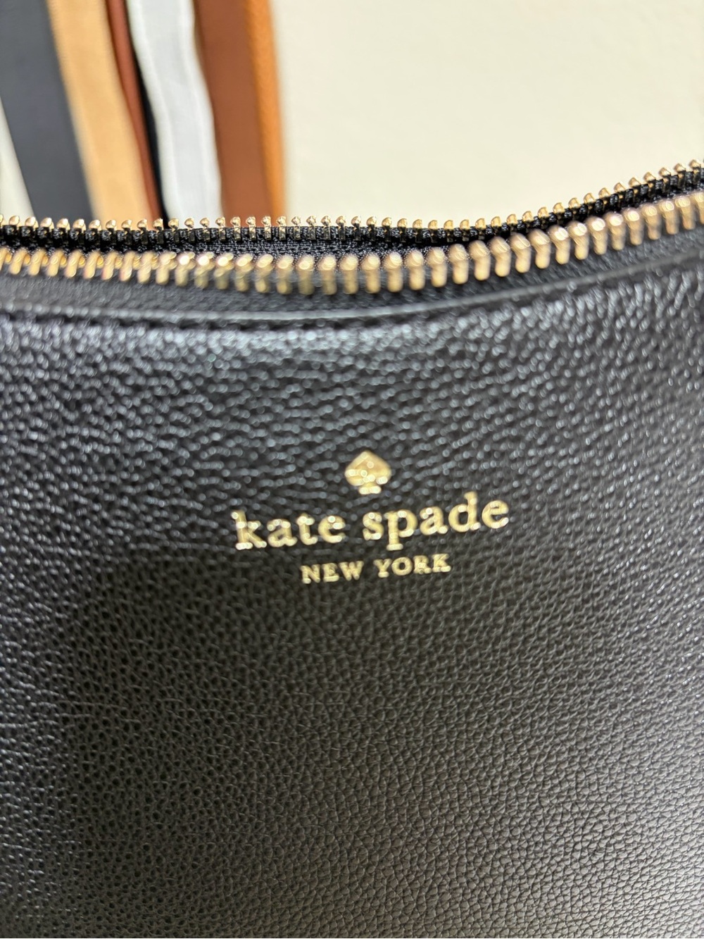 Kate Spade Black Pebbled Leather Crossbody - Picture 4 of 6